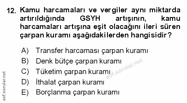 Soru 12