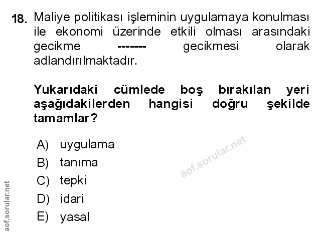Soru 18