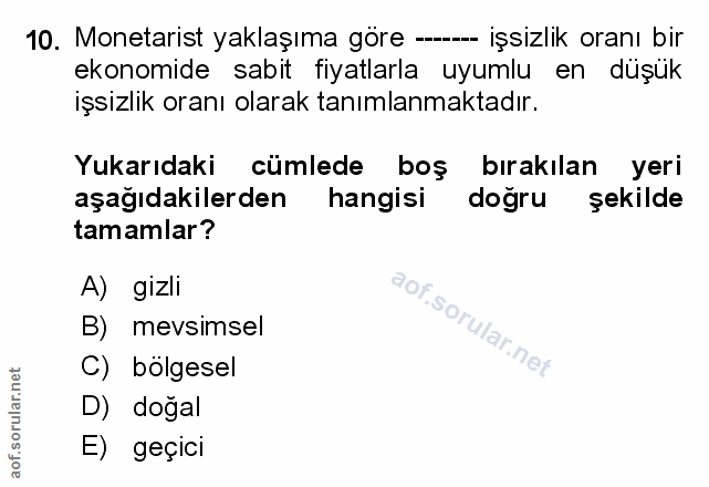 Soru 10