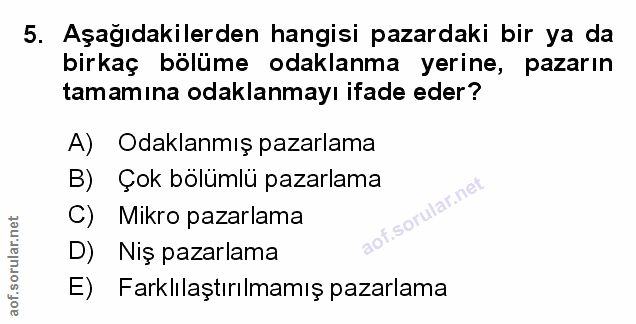 Soru 5
