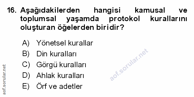 Soru 16