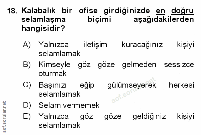 Soru 18