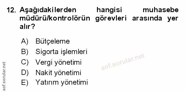 Soru 12