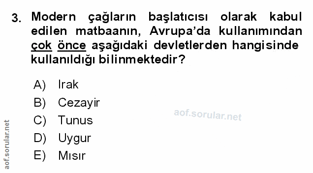 Soru 3
