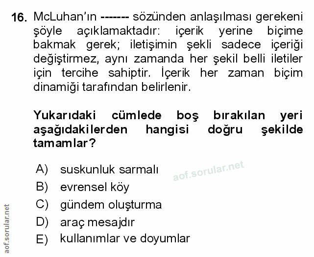 Soru 16