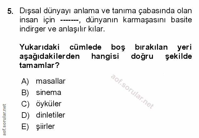 Soru 5