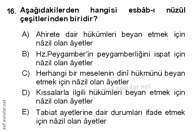 Soru 16