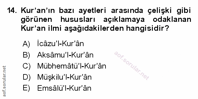 Soru 14