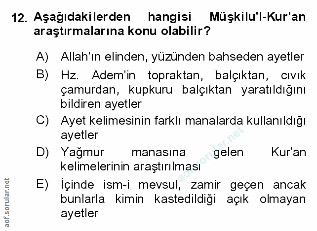 Soru 12