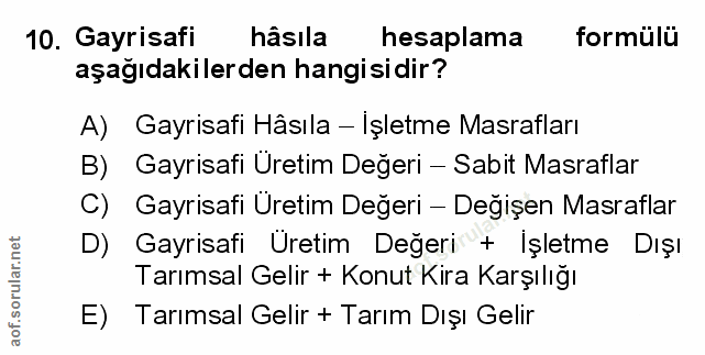 Soru 10