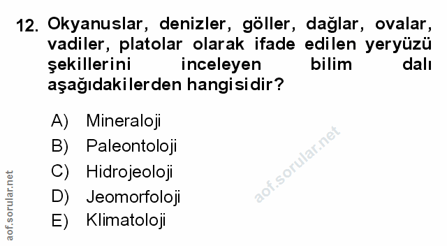 Soru 12
