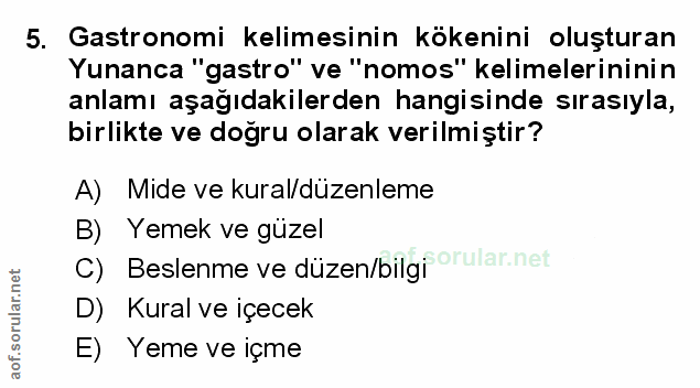Soru 5