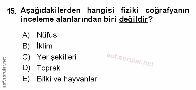 Soru 15