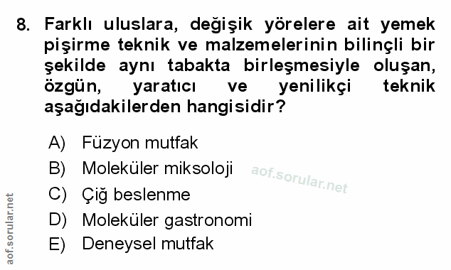 Soru 8