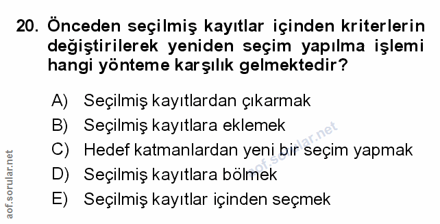 Soru 20