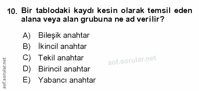 Soru 10