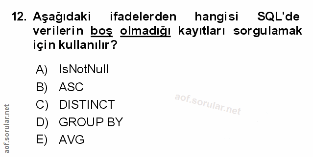 Soru 12