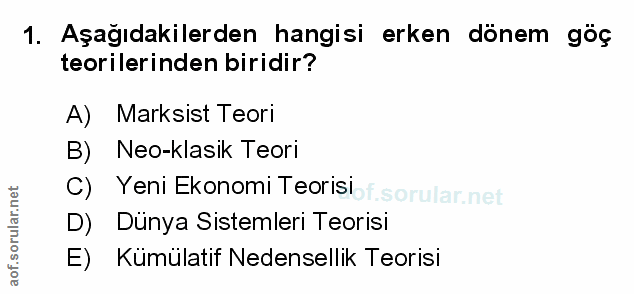Soru 1