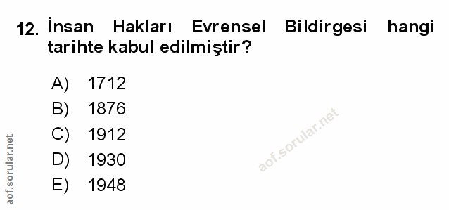 Soru 12