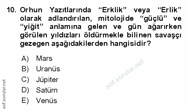 Soru 10