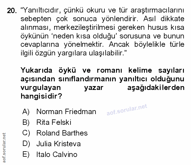 Soru 20