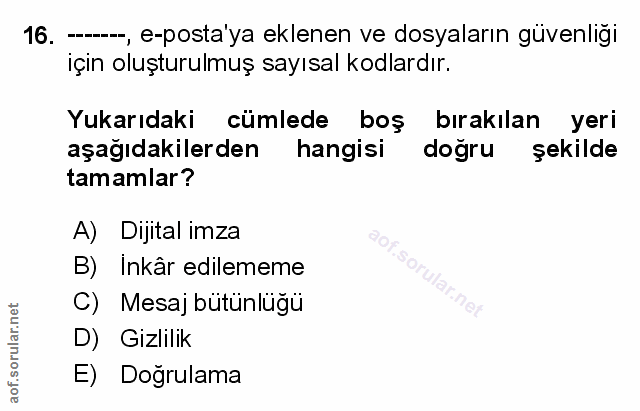 Soru 16
