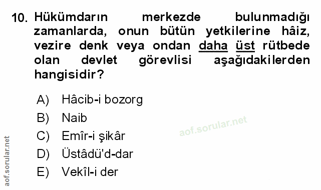 Soru 10