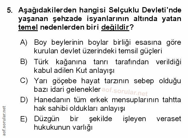 Soru 5