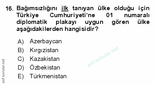 Soru 16