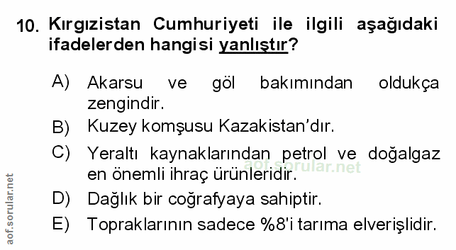 Soru 10