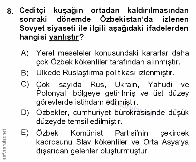 Soru 8