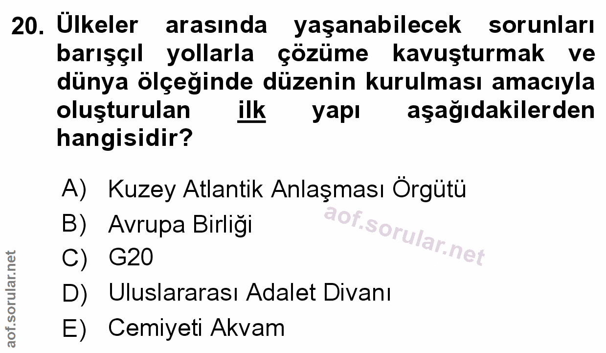 Soru 20