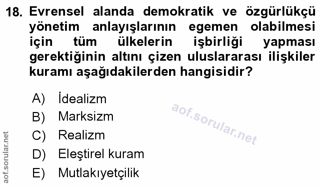 Soru 18