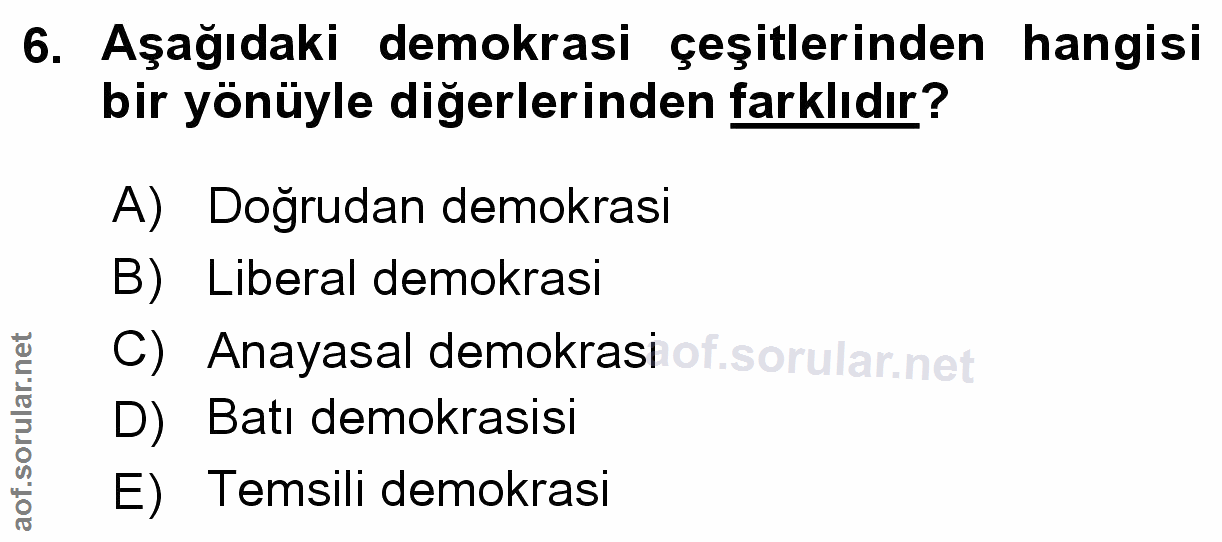 Soru 6