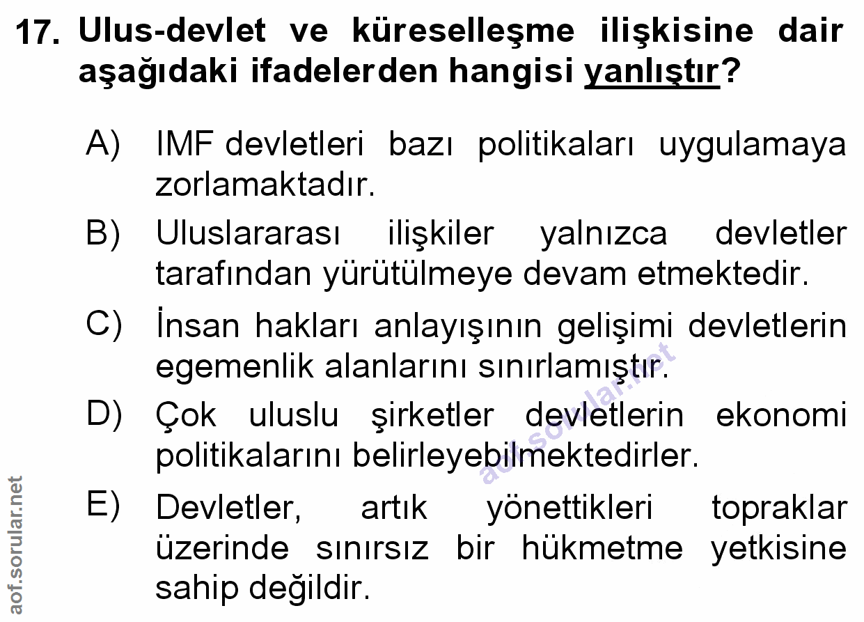 Soru 17