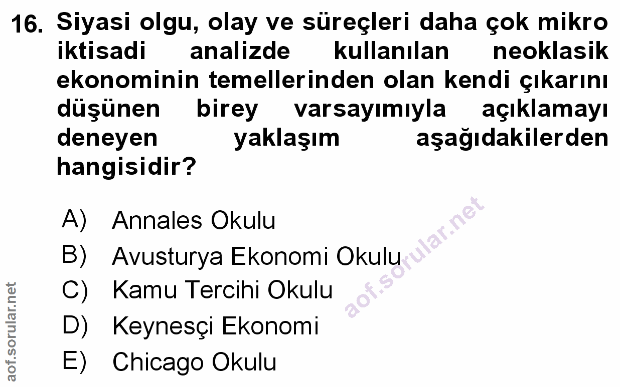 Soru 16