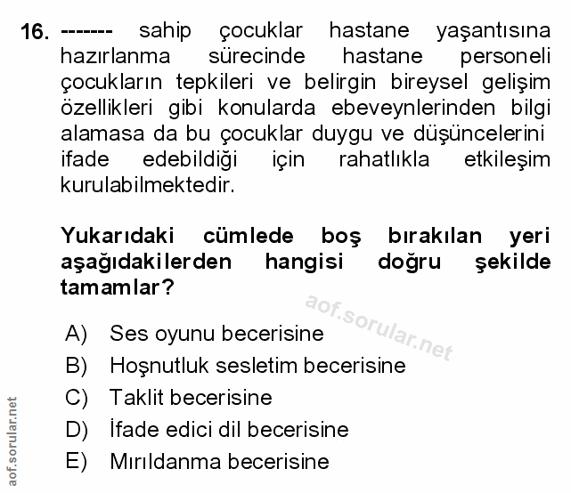Soru 16