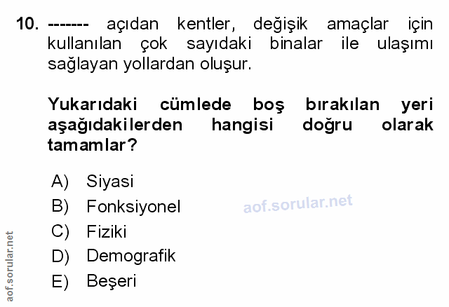 Soru 10