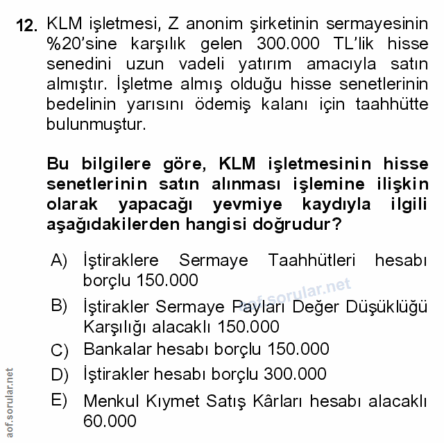 Soru 12
