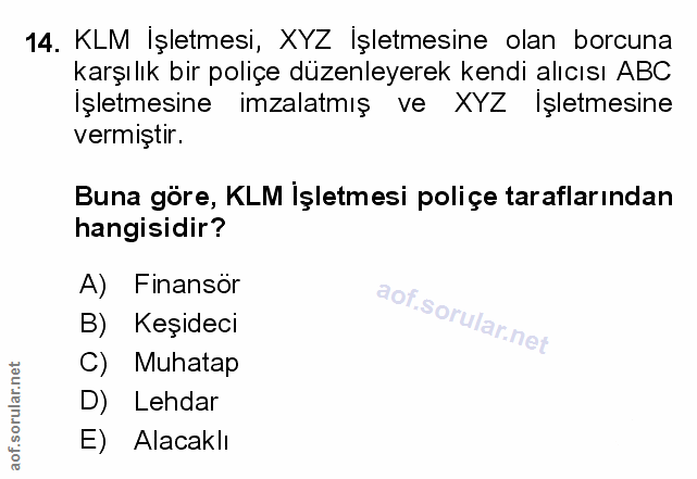 Soru 14
