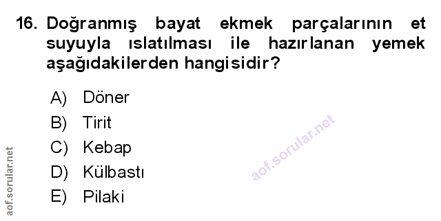 Soru 16