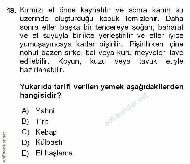 Soru 18
