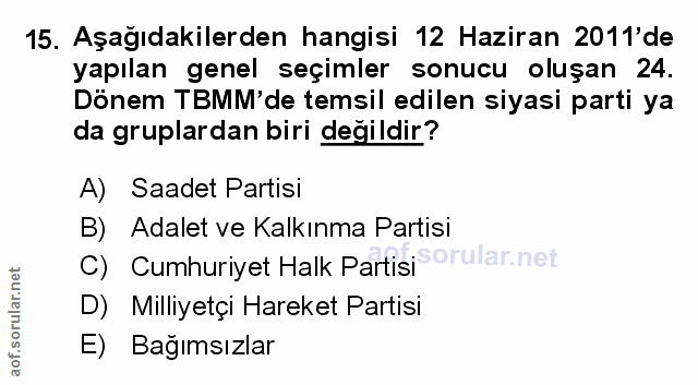 Soru 15