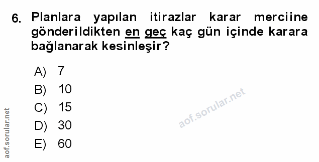 Soru 6