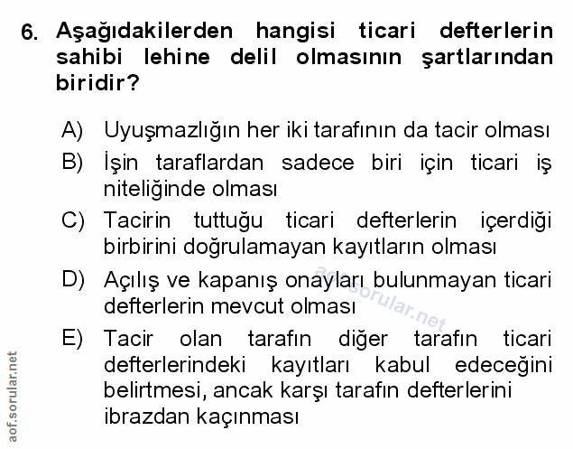 Soru 6