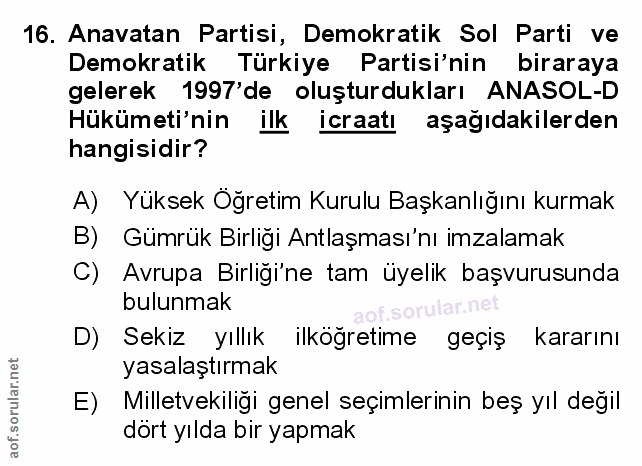 Soru 16
