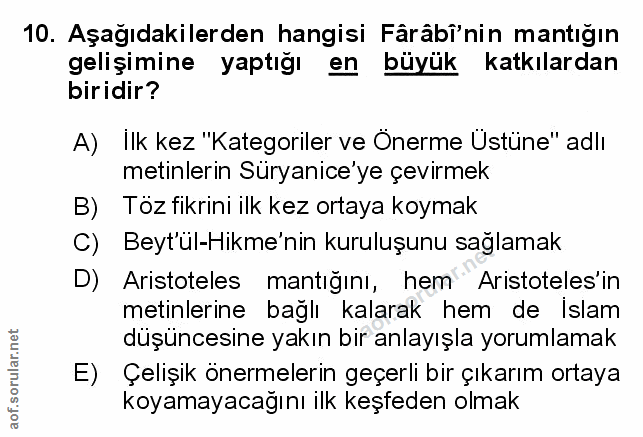 Soru 10