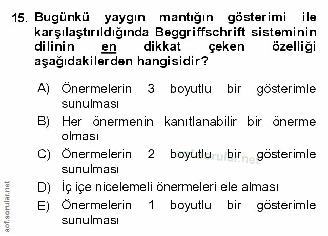Soru 15
