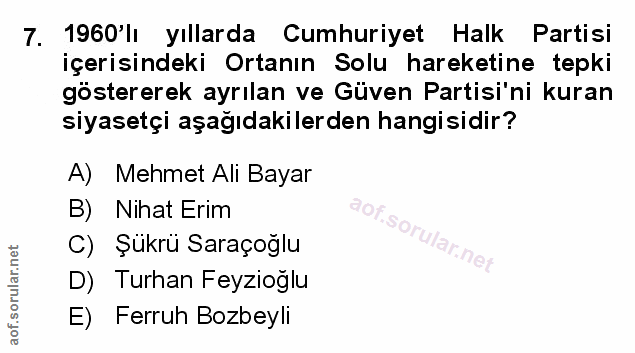 Soru 7