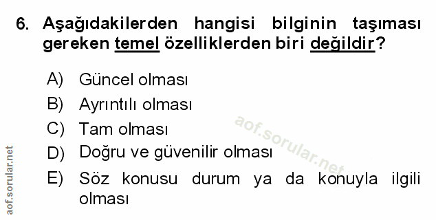 Soru 6